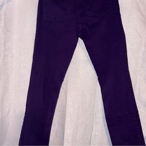 LRL Ralph Lauren Jeans Womens 4P Purple Modern Straight Stretch Retro